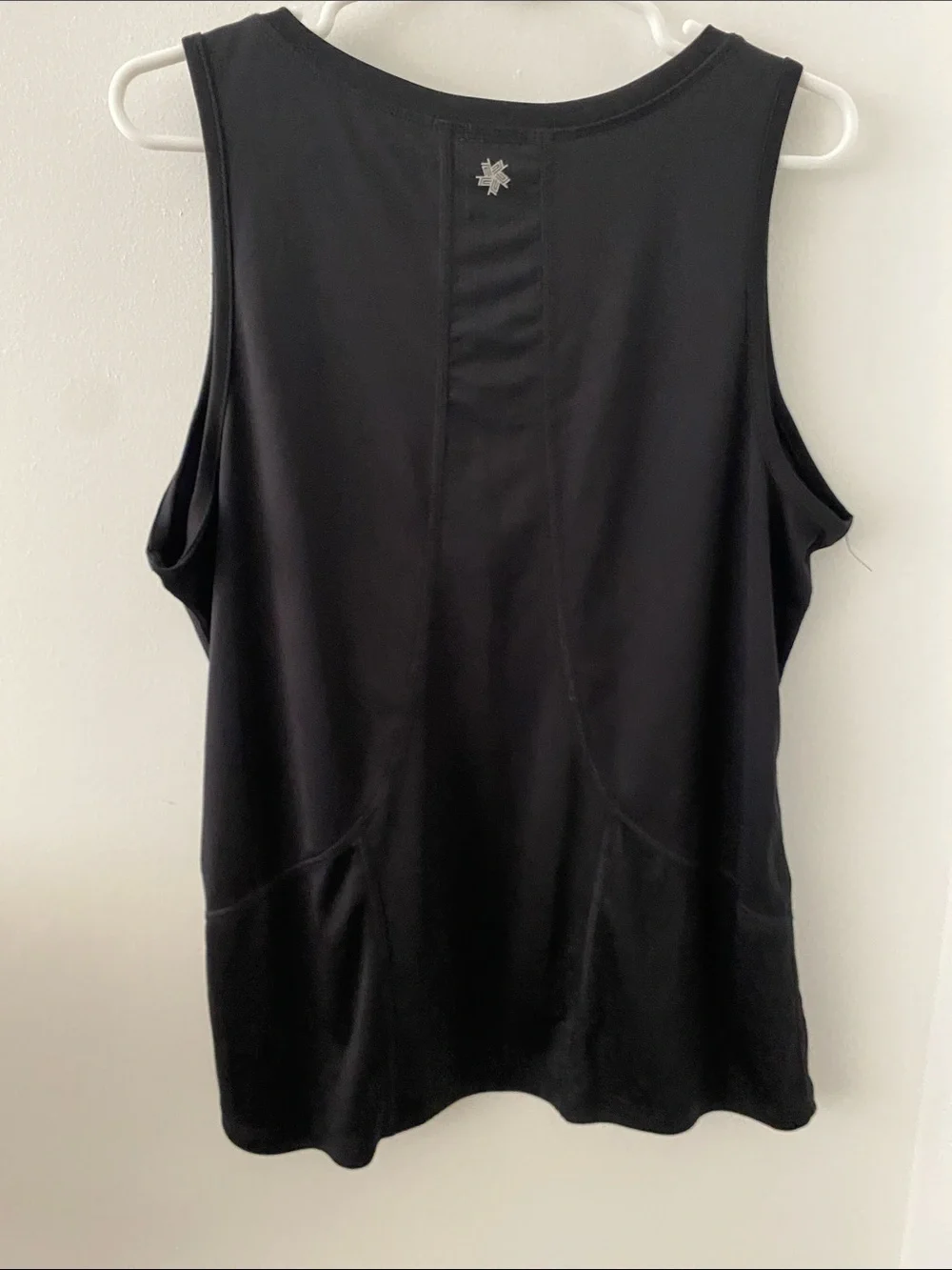 Tek Gear  Black V-Neck Athletic Tank Top